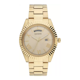 Guess Connoisseur Gold Dial Gold Steel Strap Watch for Men - GW0265G2 Authentic Buy Shop Now