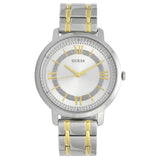 Guess Montauk Silver Dial Two Tone Steel Strap Watch for Women - W0933L5 Authentic Buy Shop Now