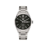 Tag Heuer Carrera Calibre 5 Automatic Black Dial Silver Steel Strap Watch for Men - WAR201A.BA0723 Authentic Buy Shop Now