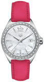Tag Heuer Formula 1 Quartz Mother of Pearl Dial Pink Leather Strap Watch for Women - WBJ131A.FC8252 Authentic Buy Shop Now
