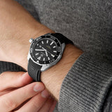 Tag Heuer Aquaracer Quartz Black Dial Black Rubber Strap Watch for Men - WAY101A.FT6141 Authentic Buy Shop Now