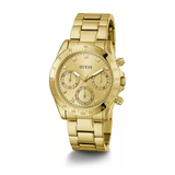 Guess Eclipse Gold Dial Gold Steel Strap Watch for Women - GW0314L2 Authentic Buy Shop Now