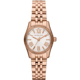 Michael Kors Lexington Quartz White Dial Rose Gold Steel Strap Watch For Women - MK3230 Authentic Buy Shop Now