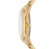 Michael Kors Janelle Quartz Gold Dial Gold Steel Strap Watch For Women - MK7381 Authentic Buy Shop Now