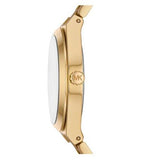 Michael Kors Lennox Analog Blue Dial Gold Steel Strap Watch for Women - MK7460 Authentic Buy Shop Now