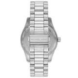 Michael Kors Lexington Quartz Black Dial Silver Steel Strap Watch For Women - MK8946 Authentic Buy Shop Now