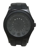 Marc Jacobs Pelly Black Dial Black Silicon Strap Watch for Women - MBM2511 Authentic Buy Shop Now