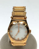 Marc Jacobs Amy White Dial Gold Steel Strap Watch for Women - MBM8519 Authentic Buy Shop Now