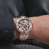 Guess Duchees Quartz Rose Gold Dial Rose Gold Steel Strap Watch For Women - GW0558L3 Authentic Buy Shop Now