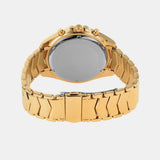 Michael Kors Whitney Chronograph Black Dial Gold Steel Strap Watch for Women - MK7224 Authentic Buy Shop Now