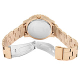Guess Sassy Quartz White Dial Rose Gold Steel Strap Watch For Women - W0705L3 Authentic Buy Shop Now