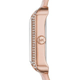 Michael Kors Lake Quartz White Dial Pink Leather Strap Watch For Women - MK2763 Authentic Buy Shop Now