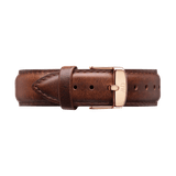 Daniel Wellington Classy St Mawes White Dial Brown Leather Strap Watch For Women - DW00100059 Authentic Buy Shop Now