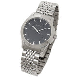 Gucci G Timeless Black Dial Silver Steel Strap Watch For Men - YA126402 Authentic Buy Shop Now