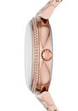 Michael Kors Catlin Quartz Rose Gold Dial Rose Gold Steel Strap Watch For Women - MK3412 Authentic Buy Shop Now