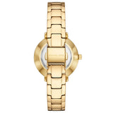 Michael Kors Quartz Mother of Pearl White Dial Gold Steel Strap Watch For Women - MK1065 Authentic Buy Shop Now