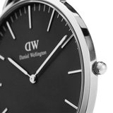 Daniel Wellington Classic Reading Black Dial Black Leather Strap Watch For Men - DW00100135 Authentic Buy Shop Now