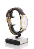 Fossil The Minimalist White Dial Brown Leather Strap Watch for Men - FS5397 Authentic Buy Shop Now