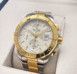 Tag Heuer Aquaracer Caliber 16 Automatic White Dial Two Tone Steel Strap Watch for Men - CAY2121.BB0923 Authentic Buy Shop Now