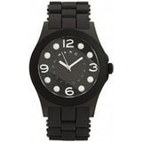 Marc Jacobs Pelly Black Dial Black Silicone Strap Watch for Women - MBM2507 Authentic Buy Shop Now