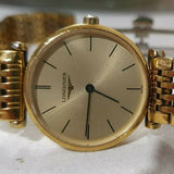 Longines La Grande Classique de Longines Gold Dial Gold Mesh Bracelet Watch for Women - L4.209.2.31.8 Authentic Buy Shop Now