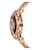 Versace Palazzo Empire Black Dial Rose Gold Steel Strap Watch for Men - VERD00718 Authentic Buy Shop Now