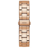 Guess Sparkler Diamonds Black Dial Rose Gold Steel Strap Watch for Women - GW0111L3 Authentic Buy Shop Now