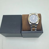 Michael Kors Channing Blue Dial Two Tone Steel Strap Watch For Women - MK5893 Authentic Buy Shop Now