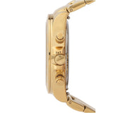 Guess Exclusive Multi Color White Dial Gold Steel Strap Watch for Women - GW0457L1 Authentic Buy Shop Now