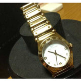 Marc Jacobs Amy White Dial Gold Steel Strap Watch for Women - MBM8519 Authentic Buy Shop Now