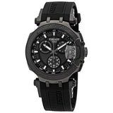 Tissot T Race Chronograph Anthracite Black Dial Black Silicone Strap Watch For Men - T115.417.37.061.03 Authentic Buy Shop Now