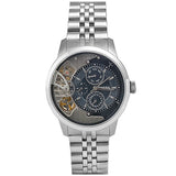 Fossil Townsman Multifunction Black Dial Silver Steel Strap Watch for Men - ME1135 Authentic Buy Shop Now