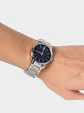 Calvin Klein City Blue Dial Silver Steel Strap Watch for Women - K2G2314N Authentic Buy Shop Now