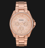 Fossil Cecile Rose Gold Dial Rose Gold Steel Strap Watch for Women - AM4483 Authentic Buy Shop Now