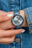 Tommy Hilfiger Joy Chronograph Blue Dial Blue Steel Strap Watch For Women - 1782535 Authentic Buy Shop Now