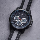 Maserati Royale 44mm Black Dial Stainless Steel Fiber Strap Watch For Men - R8871637002 Authentic Buy Shop Now