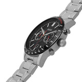 Hugo Boss Allure Chronograph Black Dial Silver Steel Strap Watch for Men - 1513922 Authentic Buy Shop Now