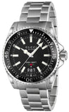 Gucci Dive Quartz Black Dial Silver Steel Strap Watch For Men - YA136301 Authentic Buy Shop Now