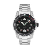 Gucci Dive Quartz Black Dial Silver Steel Strap Watch For Men - YA136221 Authentic Buy Shop Now