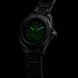 Tag Heuer Aquaracer Professional 200 Automatic Diamond Green Dial Silver Steel Strap Watch for Women - WBP2415.BA0622 Authentic Buy Shop Now
