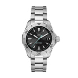 Tag Heuer Aquaracer Professional 200 Solargraph Quartz Black Dial Silver Steel Strap Watch for Men - WBP1114.BA0000 Authentic Buy Shop Now