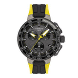 Tissot T Bike Cycling Tour de France Black Dial Two Tone Rubber Strap Watch For Men - T111.417.37.441.00 Authentic Buy Shop Now