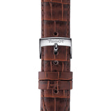 Tissot T Classic Everytime White Dial Brown Leather Strap Watch For Men - T109.410.16.033.00 Authentic Buy Shop Now