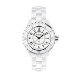 Chanel J12 Quartz White Dial White Steel Strap Watch for Women - J12 H5698 Authentic Buy Shop Now