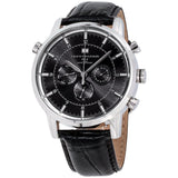 Tommy Hilfiger Harrison Chronograph Black Dial Black Leather Strap Watch for Men - 1790875 Authentic Buy Shop Now