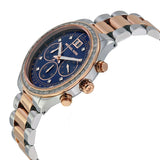 Michael Kors Brinkley Blue Dial Two Tone Steel Strap Watch for Women - MK6205 Authentic Buy Shop Now