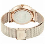 Tommy Hilfiger Jenna Quartz Rose Gold Dial Rose Gold Mesh Bracelet Watch For Women - 1781944 Authentic Buy Shop Now