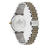 Gucci G Timeless Quartz Blue Dial Two Tone Steel Strap Watch For Women - YA1265029 Authentic Buy Shop Now