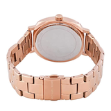 Michael Kors Nia Quartz Rose Gold Dial Rose Gold Steel Strap Watch For Women - MK3990 Authentic Buy Shop Now
