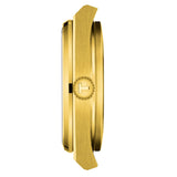 Tissot PRX Champagne Yellow Gold Dial Gold Steel Strap Watch for Men - T137.410.33.021.00 Authentic Buy Shop Now
